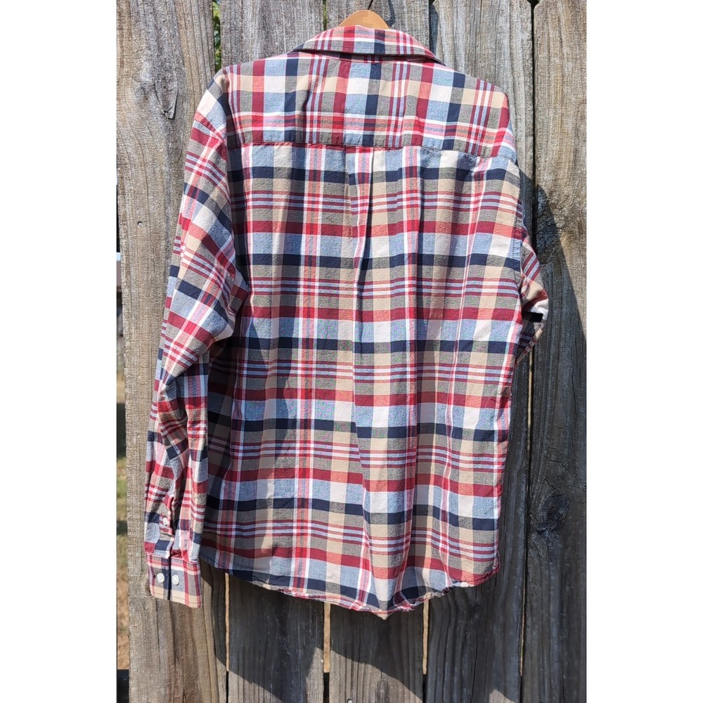 Cruel Girl Womens Western Rodeo Plaid Long Sleeve Button Down Shirt large - Picture 5 of 8